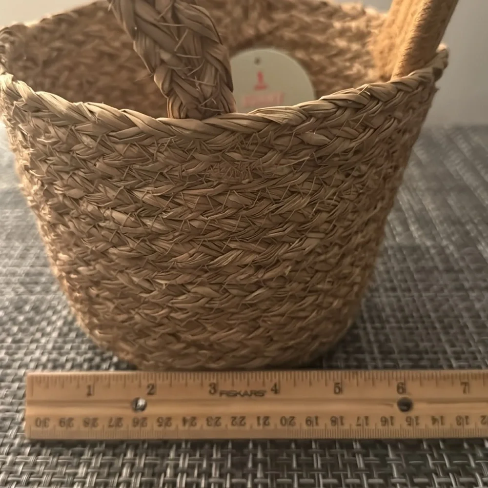 Easter Target Bunny Woven Seagrass Basket Brown. Brand New. Brand New.
